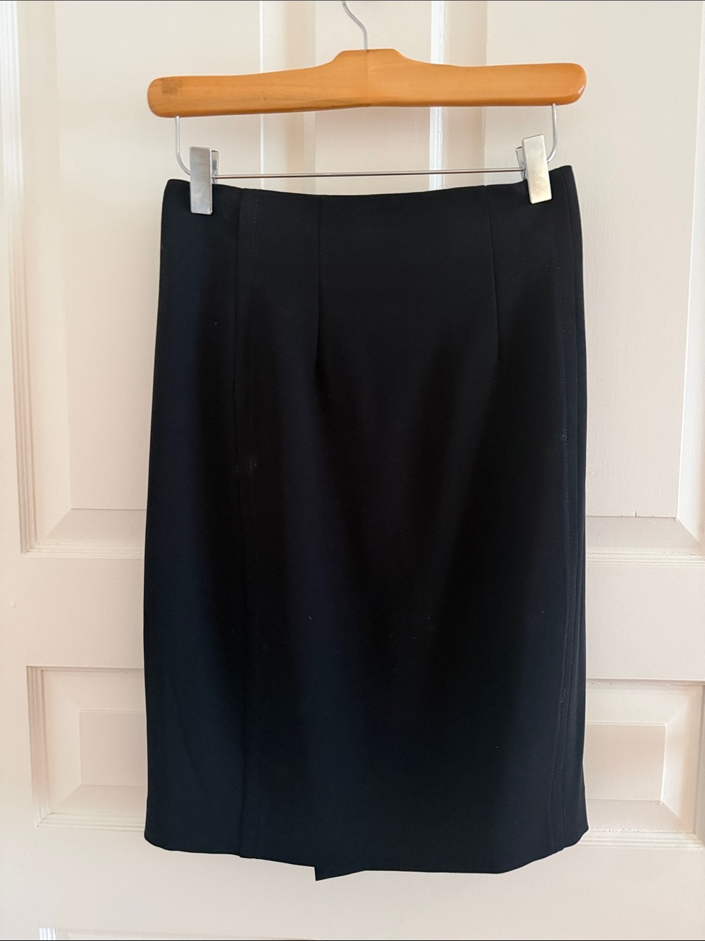 Babaton Black Tailored Pencil Skirt